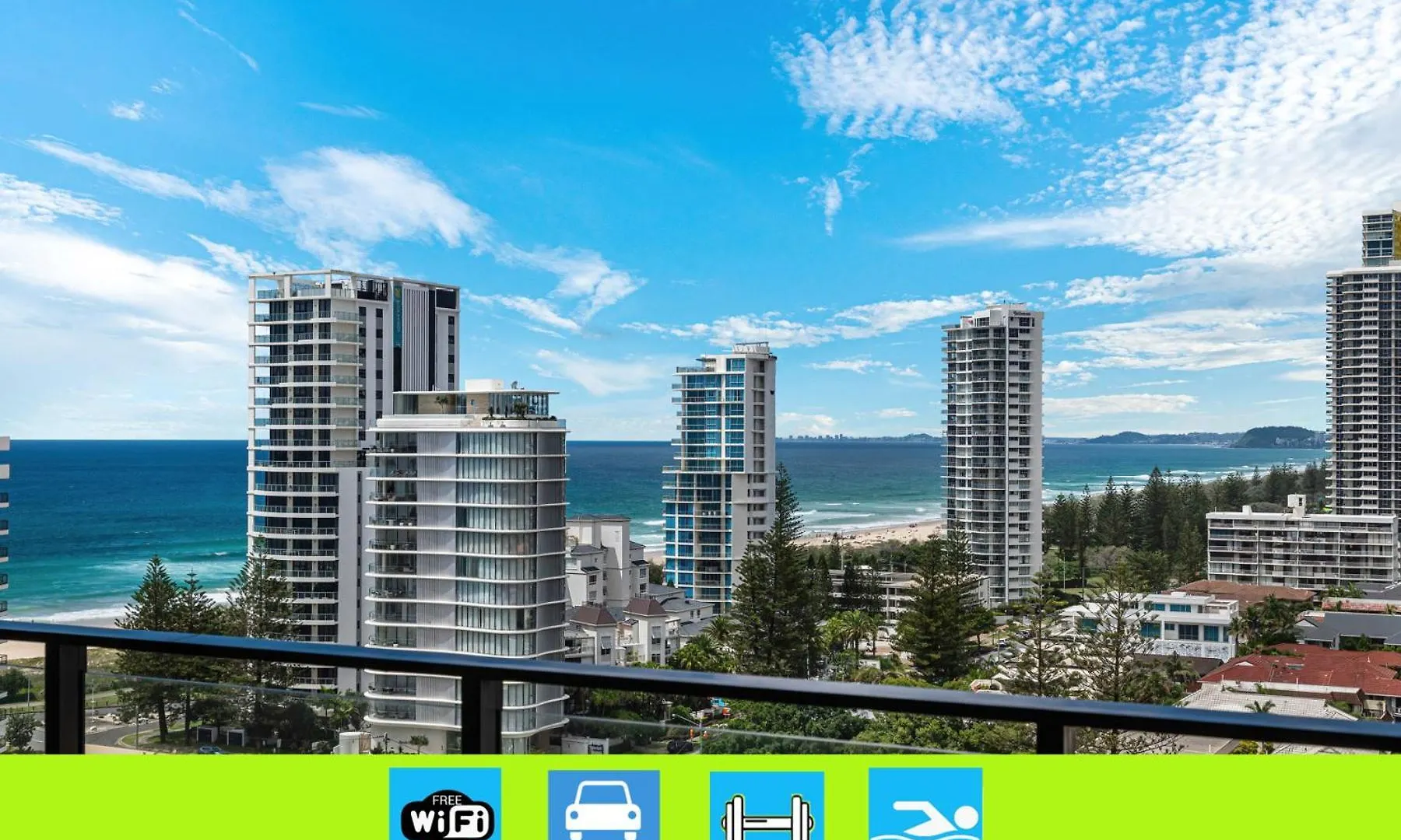 Opus Apartment - Beach At Your Doorstep Short Walk To Light Rail Gold Coast